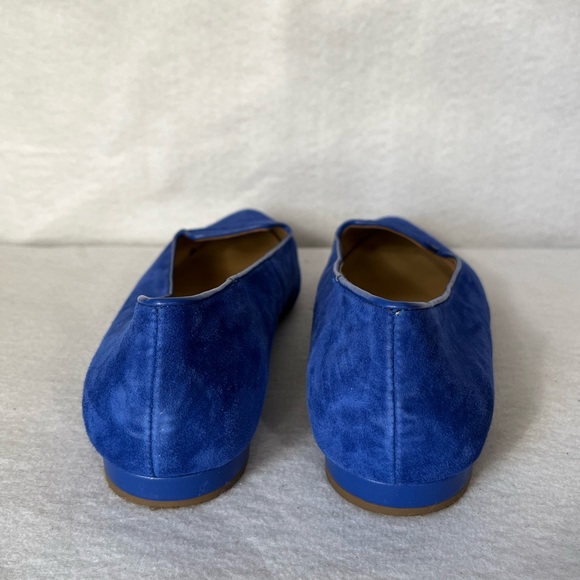 Talbots Blue Suede Flats - Picture 5 of 9
